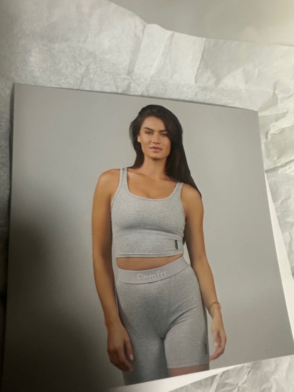 Comfort Ribbed Contour Tank NWT